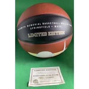 Vintage  Official Naismith Basketball Hall Of Fame  Limited Edition Basketball